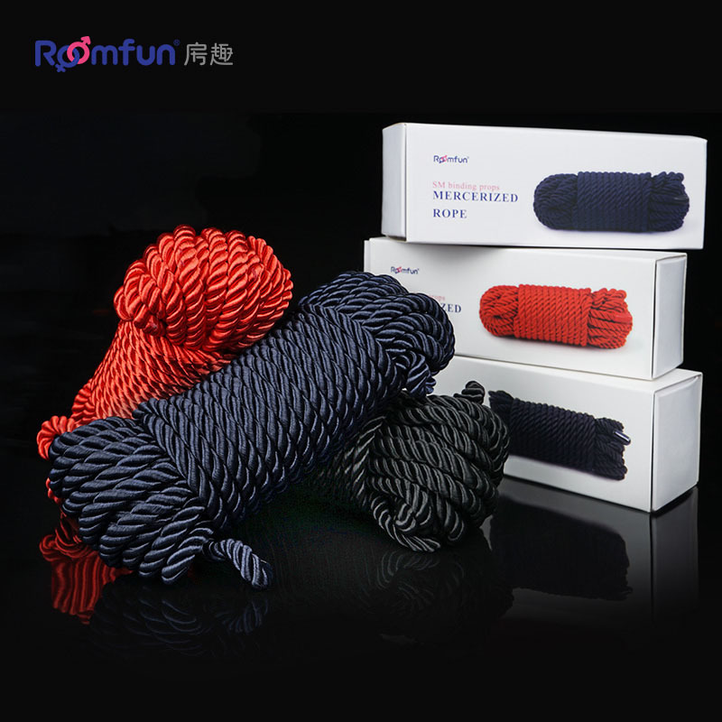 roomfun 房趣捆绑束缚情趣棉绳8米丝光绳子BDSM绳艺调教成人性用品