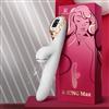 kisstoy A-KING变频充气膨胀款震动棒女用 MAX旋转伸缩成人玩具