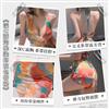 霏慕深U露沟晕染印花包臀裙情趣内衣夏日性感裸背连衣裙 6308夏日缤纷