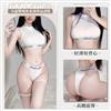 霏慕露臀死库水冰丝学妹运动套装6218情趣内衣性感泳装制服