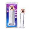 blush新款透明水晶仿真假阳具情趣女性专用插入棒成人用品按摩刺激